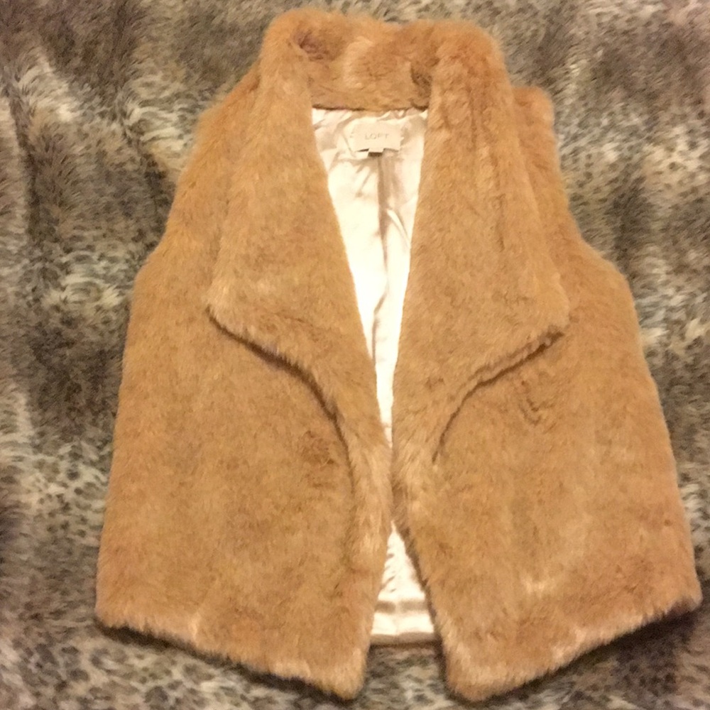 LOFT Fur Vest
